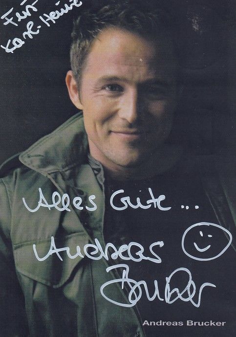 Autogramm Schauspieler | Andreas BRUCKER | 2000er (Portrait Color)