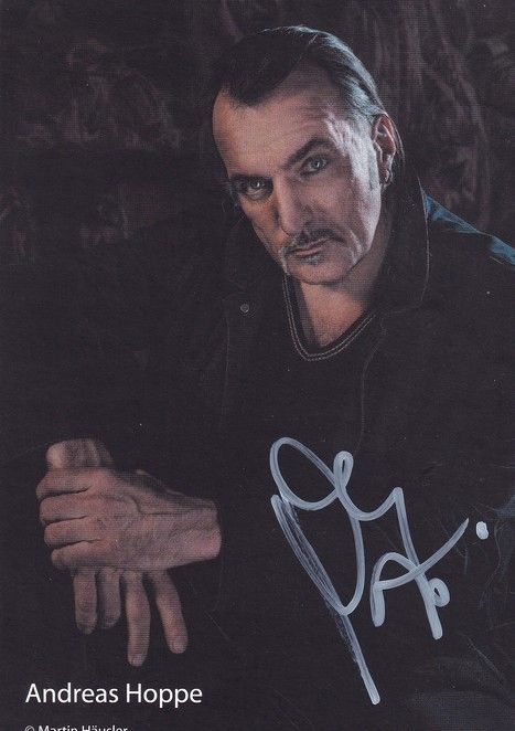 Autogramm Schauspieler | Andreas HOPPE | 2000er (Portrait Color) 2