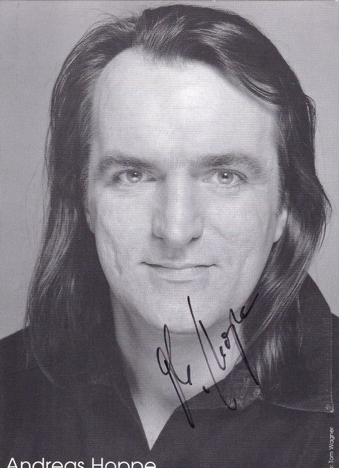 Autogramm Schauspieler | Andreas HOPPE | 2000er (Portrait SW)
