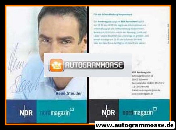 Autogramm TV | NDR | Rene STEUDER | 2000er "Nordmagazin"