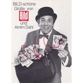 Autogramm Schauspieler | Arnim DAHL | 1980er (Portrait SW) BILD