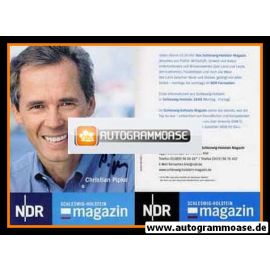 Autogramm TV | NDR | Christian PIPKE | 2007 "S-H Magazin" (Garrels)