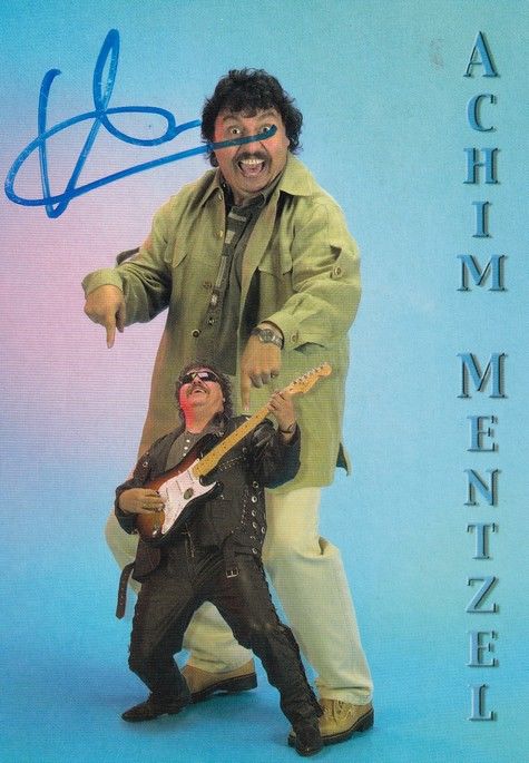 Autogramm Musik / TV | Achim MENTZEL | 1990er (Portrait Color) Solo Tracht 2