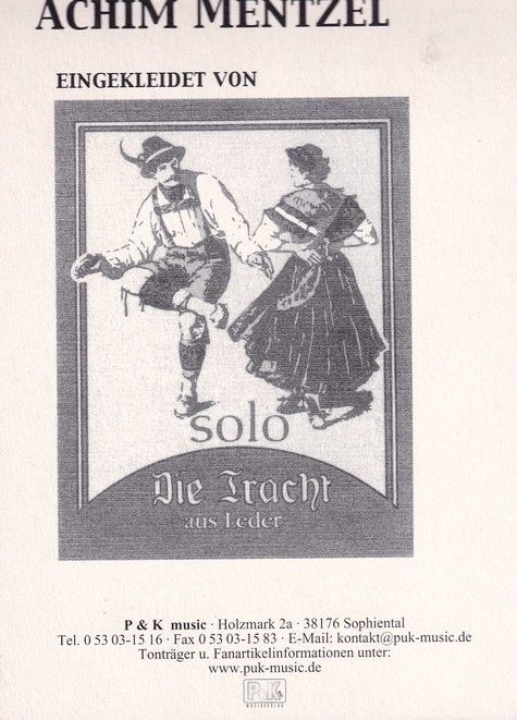 Autogramm Musik / TV | Achim MENTZEL | 1990er (Portrait Color) Solo Tracht 2