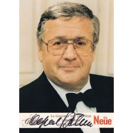 Autogramm Schauspieler | Alfred BÖHM | 1970er (Portrait Color) Gourmet