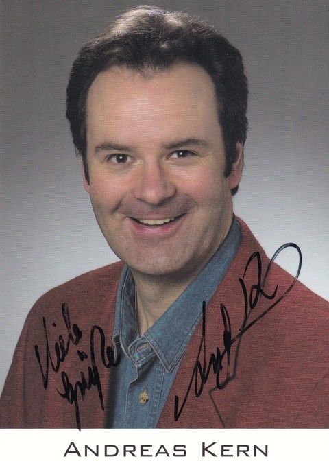Autogramm Schauspieler | Andreas KERN | 2000er (Portrait Color) Simon
