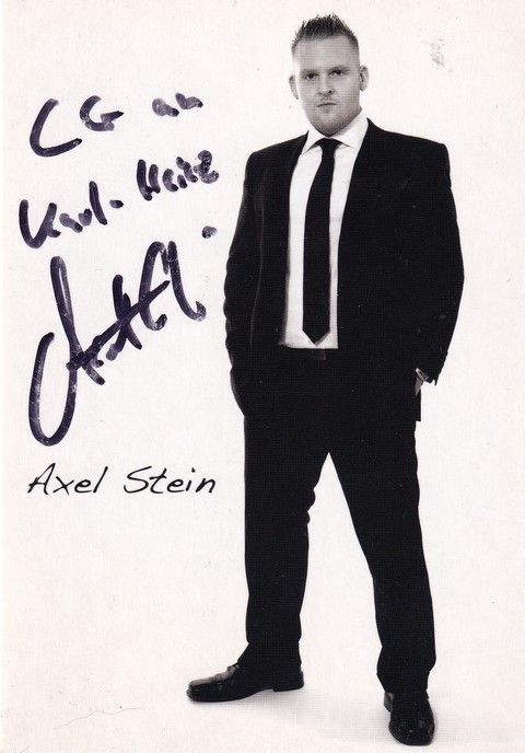 Autogramm Schauspieler | Axel STEIN | 2000er (Portrait SW)