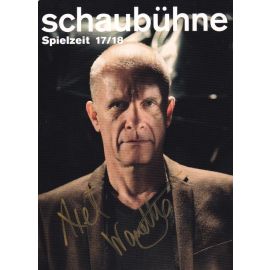 Autogramm Schauspieler | Axel WANDTKE | 2017 (Portrait Color) Schaubühne