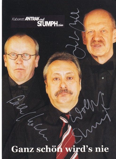 Autogramme Kabarett | ANTRAK | 2004 "Ganz Schön Wirds Nie" (Gruppenbild Color)