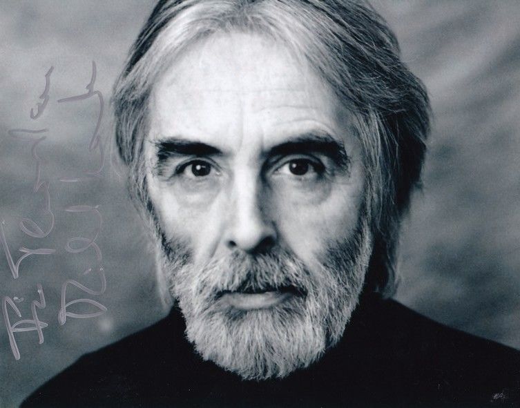 Autogramm Regisseur | Michael HANEKE | 2000er Foto (Portrait SW XL)