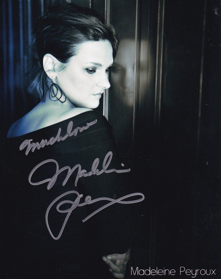 Autogramm Jazz (USA) | Madeleine PEYROUX | 2013 Foto "The Blue Room"