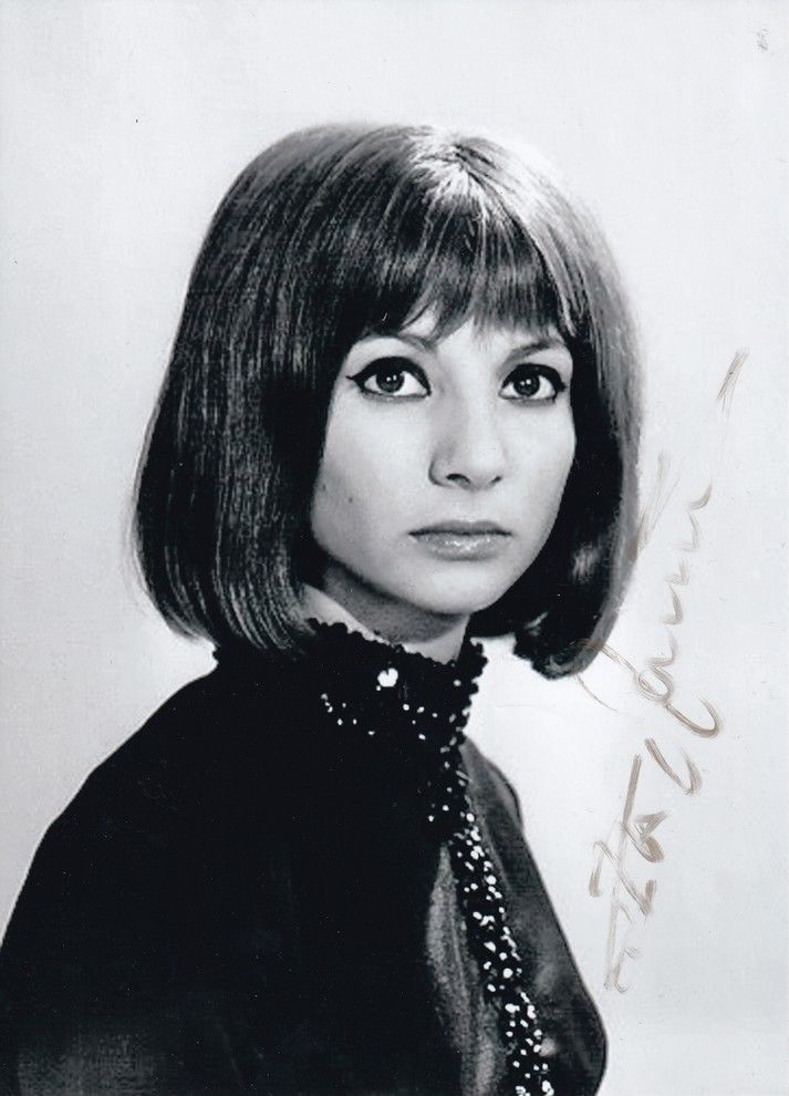 Autogramm Film / Musik (Israel) | Esther OFARIM | 1970er Foto (Portrait SW XL)