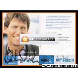 Autogramm TV | NDR | Christian SCHRÖDER | 2000er "Schleswig-Holstein Magazin"