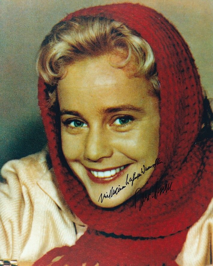 Autogramm Film | Maria SCHELL | 1957 Foto "Rose Bernd" (Portrait Color XL)