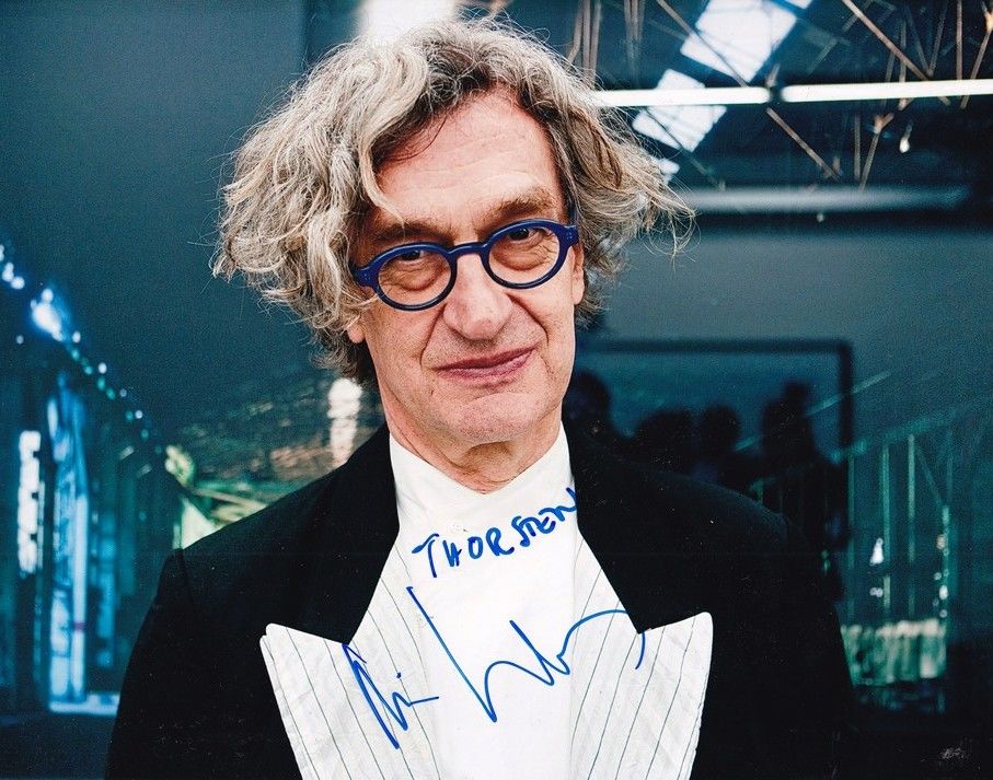 Autogramm Regisseur | Wim WENDERS | 2010er Foto (Portrait Color XL)