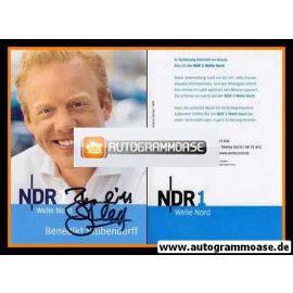 Autogramm Radio | NDR1 Welle Nord | Benedikt STUBENDORFF | 2007 (Portrait Color) Garrels