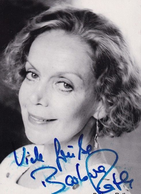 Autogramm Schauspieler | Barbara RATH | 1980er (Portrait SW Rüdel) Paleske
