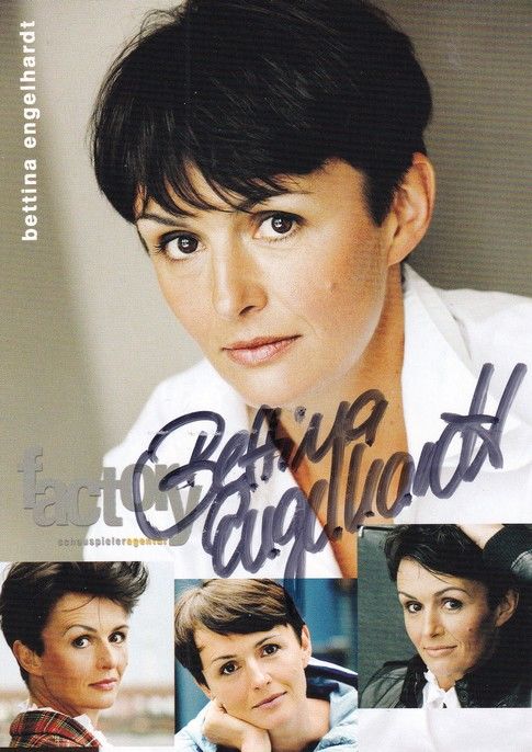 Autogramm Schauspieler | Bettina ENGELHARDT | 2010er (Collage Color) Factory
