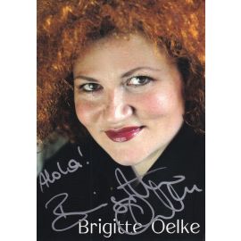 Autogramm Schauspieler | Brigitte OELKE | 2010er (Portrait Color)