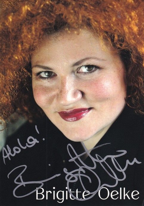 Autogramm Schauspieler | Brigitte OELKE | 2010er (Portrait Color)