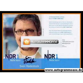 Autogramm Radio | NDR1 Welle Nord | Sven RADESTOCK | 2007 (Portrait Color) Garrels