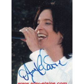 Autogramm Pop | Amy ELAINE | 2000er (Portrait Color) 1