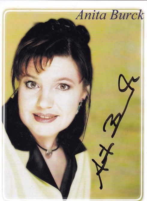 Autogramm Schlager | Anita BURCK | 2008 "Du Bist Mein Zuhaus"