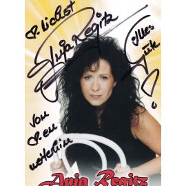 Autogramm Schlager | Anja REGITZ | 2000er (Portrait Color) WMW