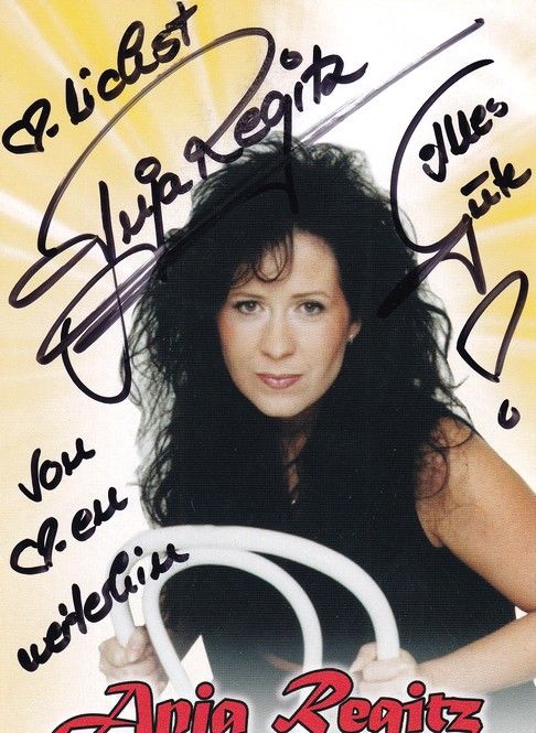Autogramm Schlager | Anja REGITZ | 2000er (Portrait Color) WMW