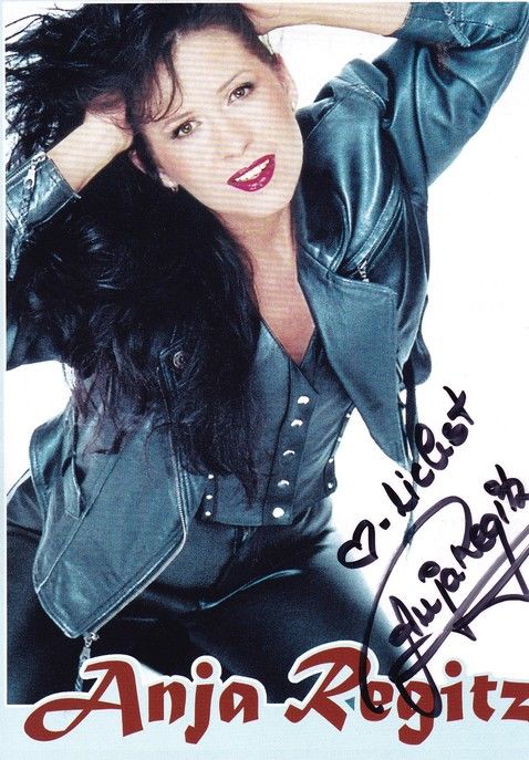 Autogramm Schlager | Anja REGITZ | 2005 "Hammerhart" 