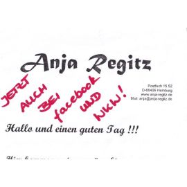 Autogramm Schlager | Anja REGITZ (Brief)