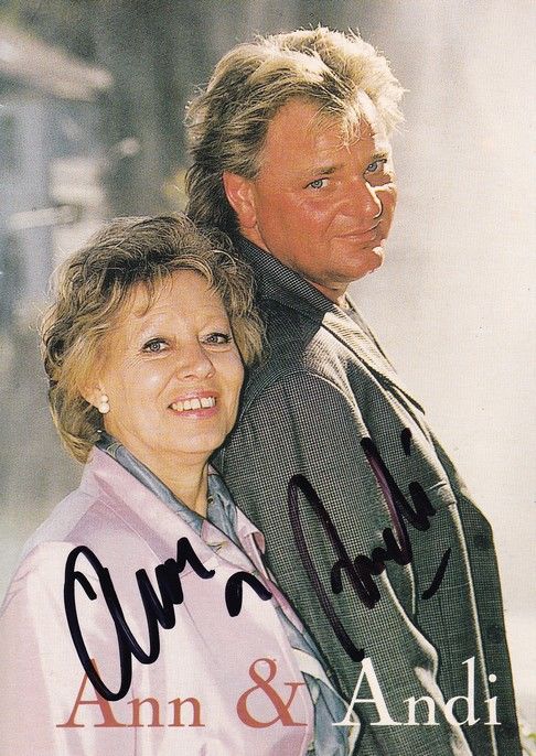 Autogramme Schlager | ANN & ANDY | 2003 "Ein Mantel Und Ein Hut" (Camouflage)