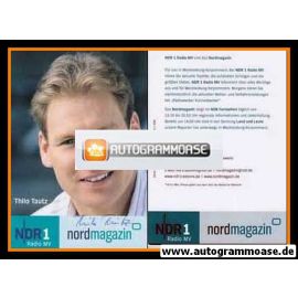 Autogramm Radio | NDR1 MV | Thilo TAUTZ | 2000er "Nordmagazin"