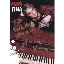 Autogramm Pop | Anna YINA | 2009 "Lichtermeer" (Portrait Color)