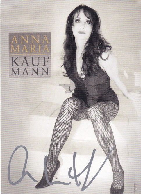 Autogramm Klassik | Anna Maria KAUFMANN | 2019 "Rock Goes Kaufmann" (Portrait SW) Telamo