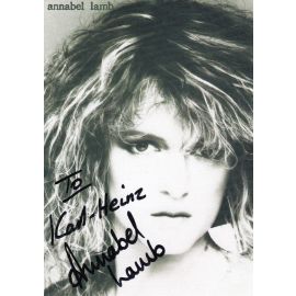Autogramm Pop (UK) | Annabel LAMB | 1988 "Justice" (Metronome)