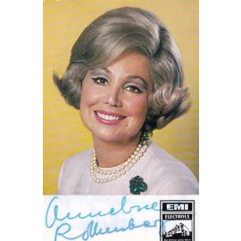 Autogramm Klassik | Anneliese ROTHENBERGER | 1970er (Portrait Color EMI) Diskografie
