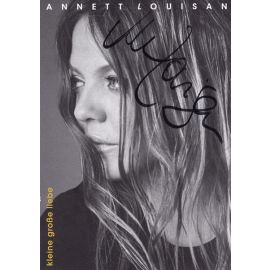 Autogramm Pop | Annett LOUISAN | 2019 "Kleine Grosse Liebe" Tour