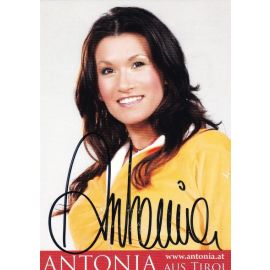 Autogramm Schlager | ANTONIA AUS TIROL | 2010er (Portrait Color)