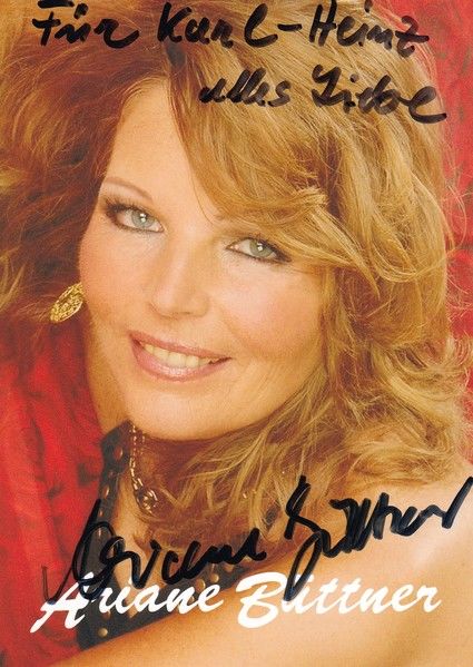 Autogramm Schlager | Ariane BÜTTNER | 2008 "Glaube An Wunder" (BLM)