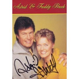 Autogramme Schlager | Astrid + Freddy BRECK | 2000 "Liebe Ist Das Feuer" (DA Music)