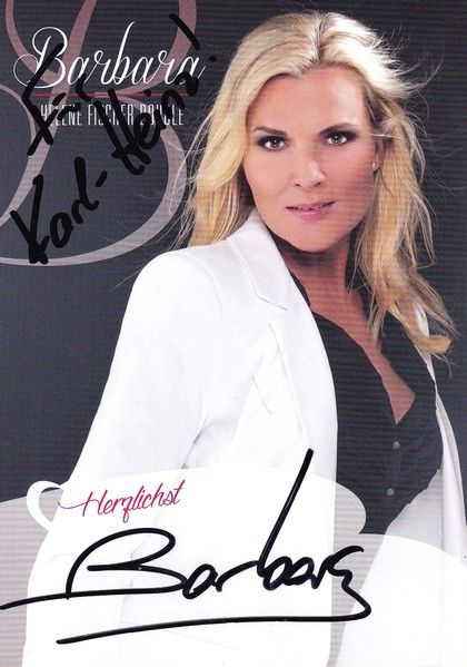 Autogramm Schlager | BARBARA (Helene Fischer) | 2010er (Portrait Color) 2