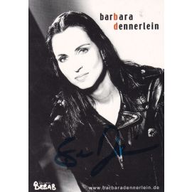 Autogramm Jazz | Barbara DENNERLEIN | 2001 "Love Letters"