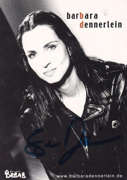 Autogramm Jazz | Barbara DENNERLEIN | 2001 "Love Letters"