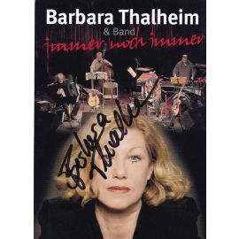 Autogramm Musik | Barbara THALHEIM | 2007 "Immer Noch Immer" Tour