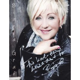 Autogramm Schlager | Bianca GRAF | 2010er (Portrait Color) Ay
