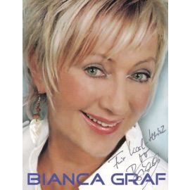 Autogramm Schlager | Bianca GRAF | 2000er (Portrait Color) 