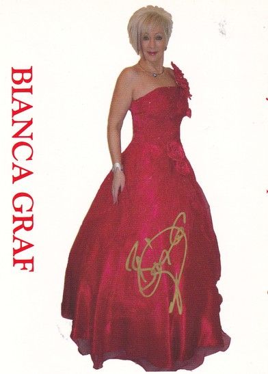 Autogramm Schlager | Bianca GRAF | 2010 (Portrait Color) Rosenbotschafterin