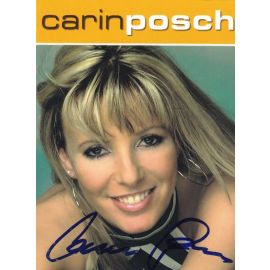 Autogramm Schlager | Carin POSCH | 1990er (Portrait Color Positon)