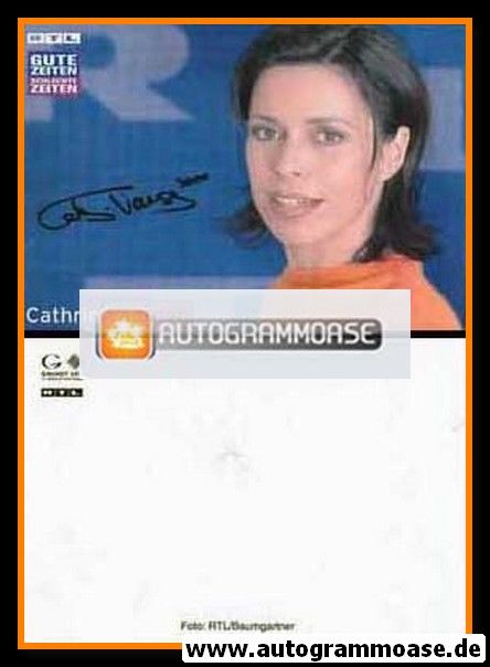 Autogramm TV | RTL | Cathrin VAESSEN | 2000er Druck "GZSZ"